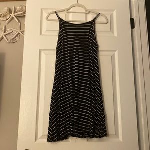 Striped halter dress